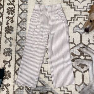 Abercrombie XS regular length striped linen pants